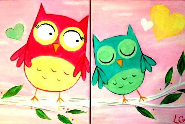 Two owls