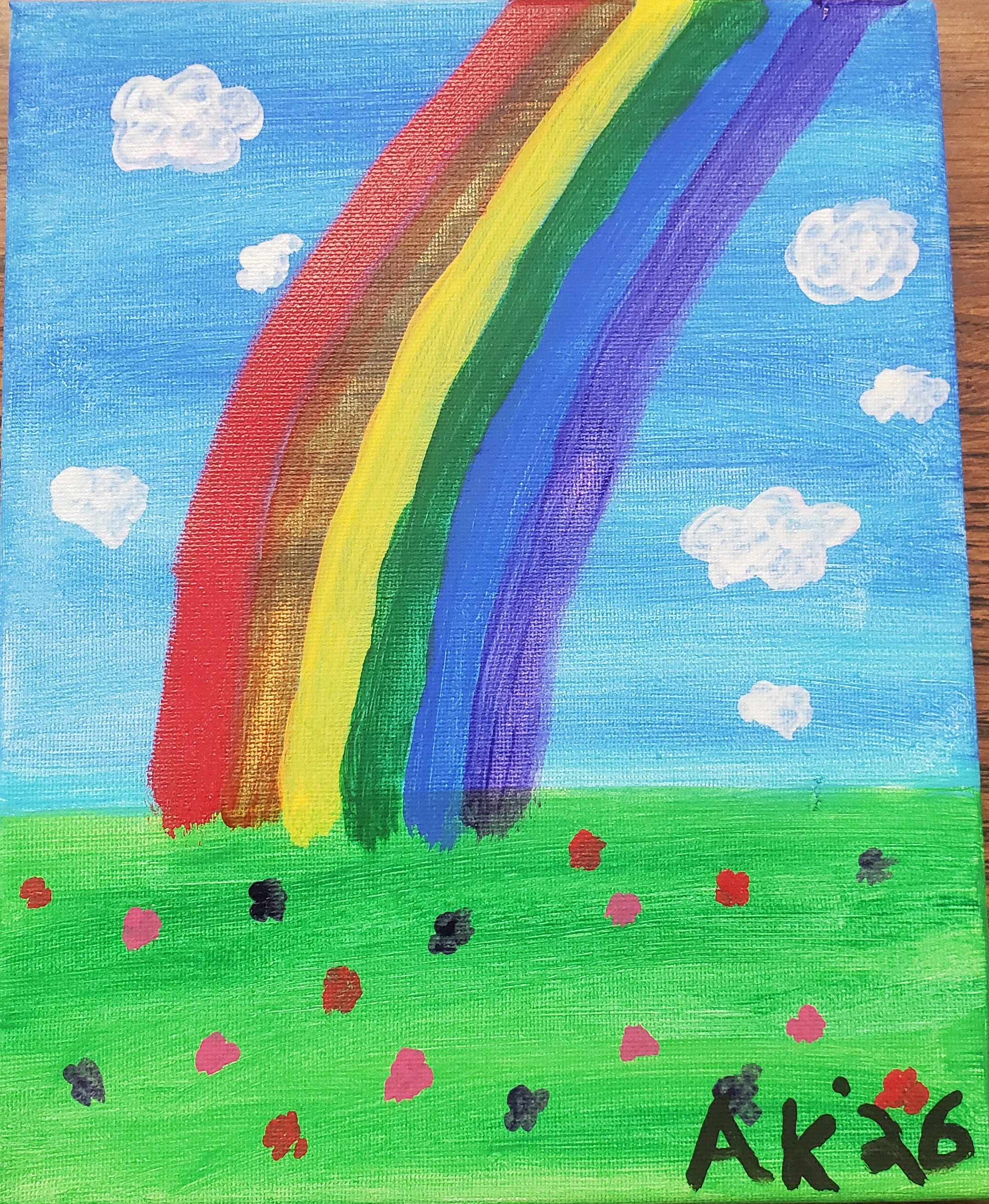 Rainbow painting
