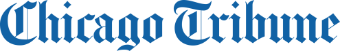 Chicago Tribune logo in blue text